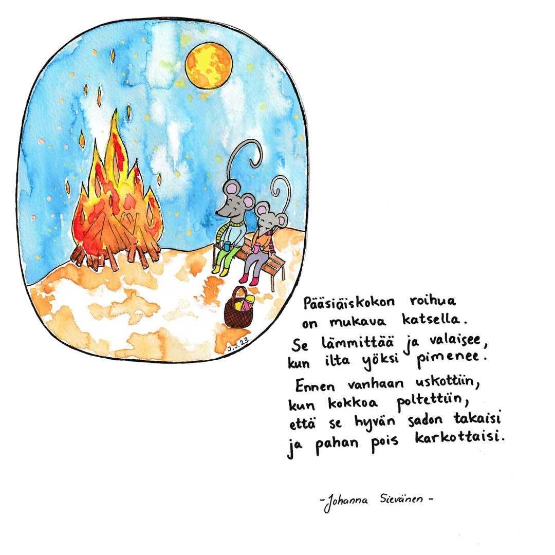 Hiirten pääsiäislorut: pääsiäiskokko