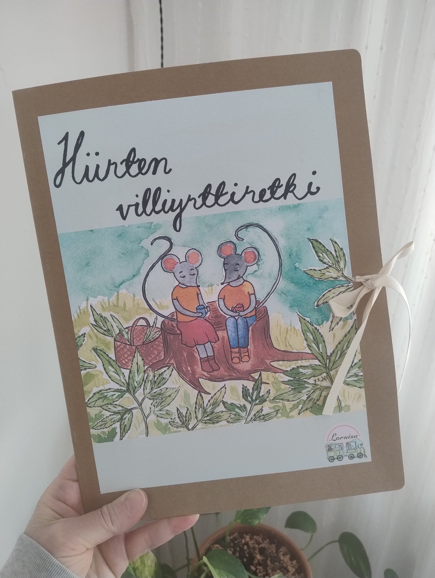 Hiirten villiyrttiretki lorukortit