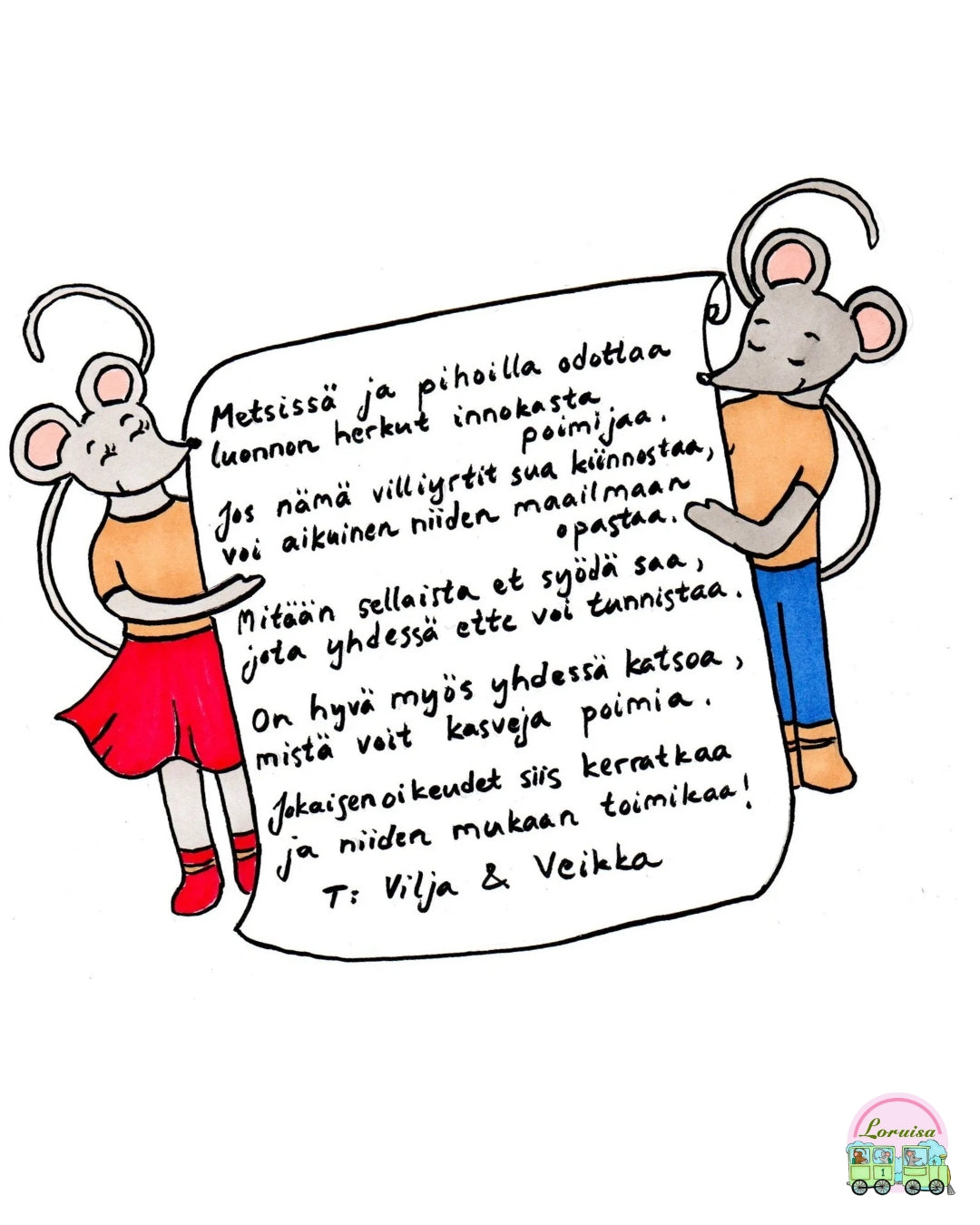 Hiirten vilmiyrttiretki johdantoloru