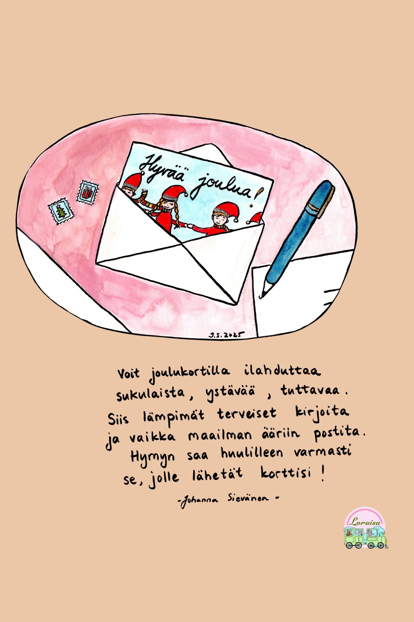 Jouluisia loruja tiedostona