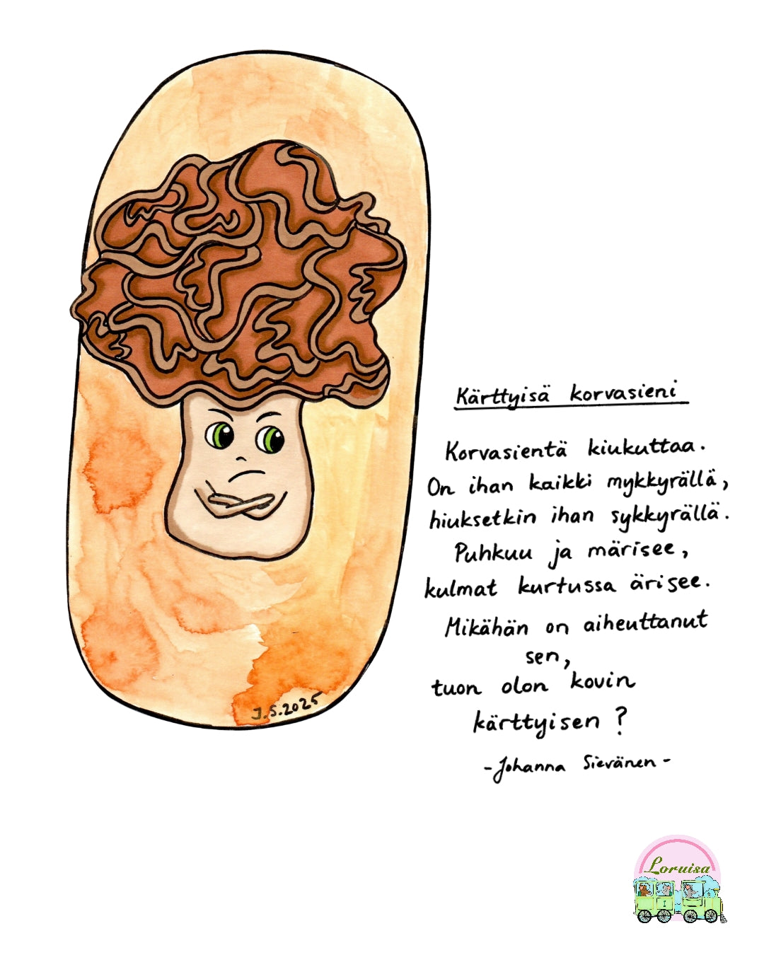 Tunteelliset sienet lorukortteina
