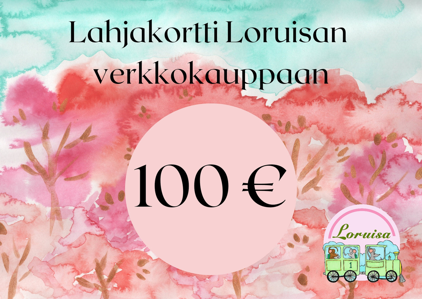 Lahjakortti Loruisan verkkokauppaan