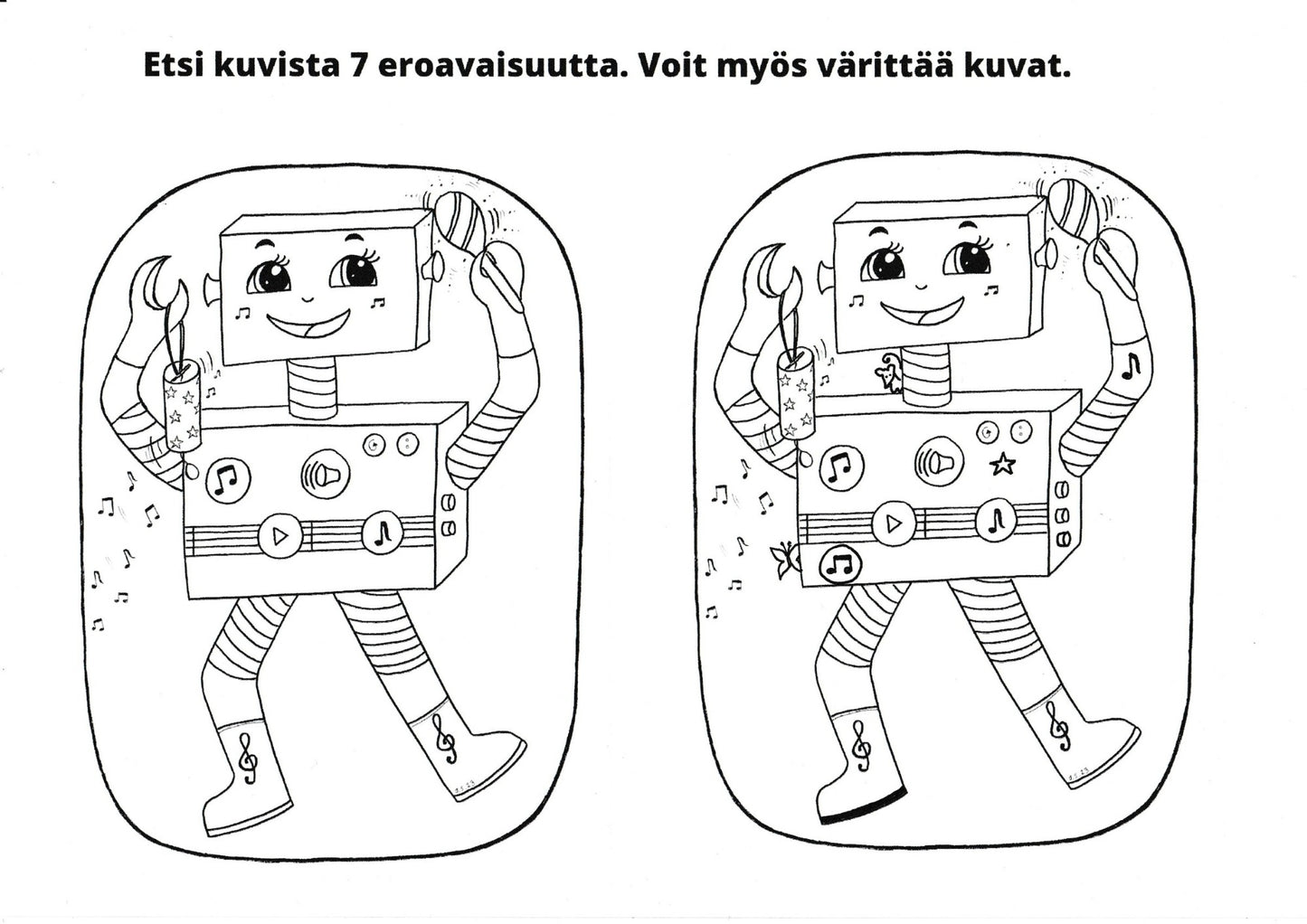 Robottilorut ja ideoita työskentelyyn