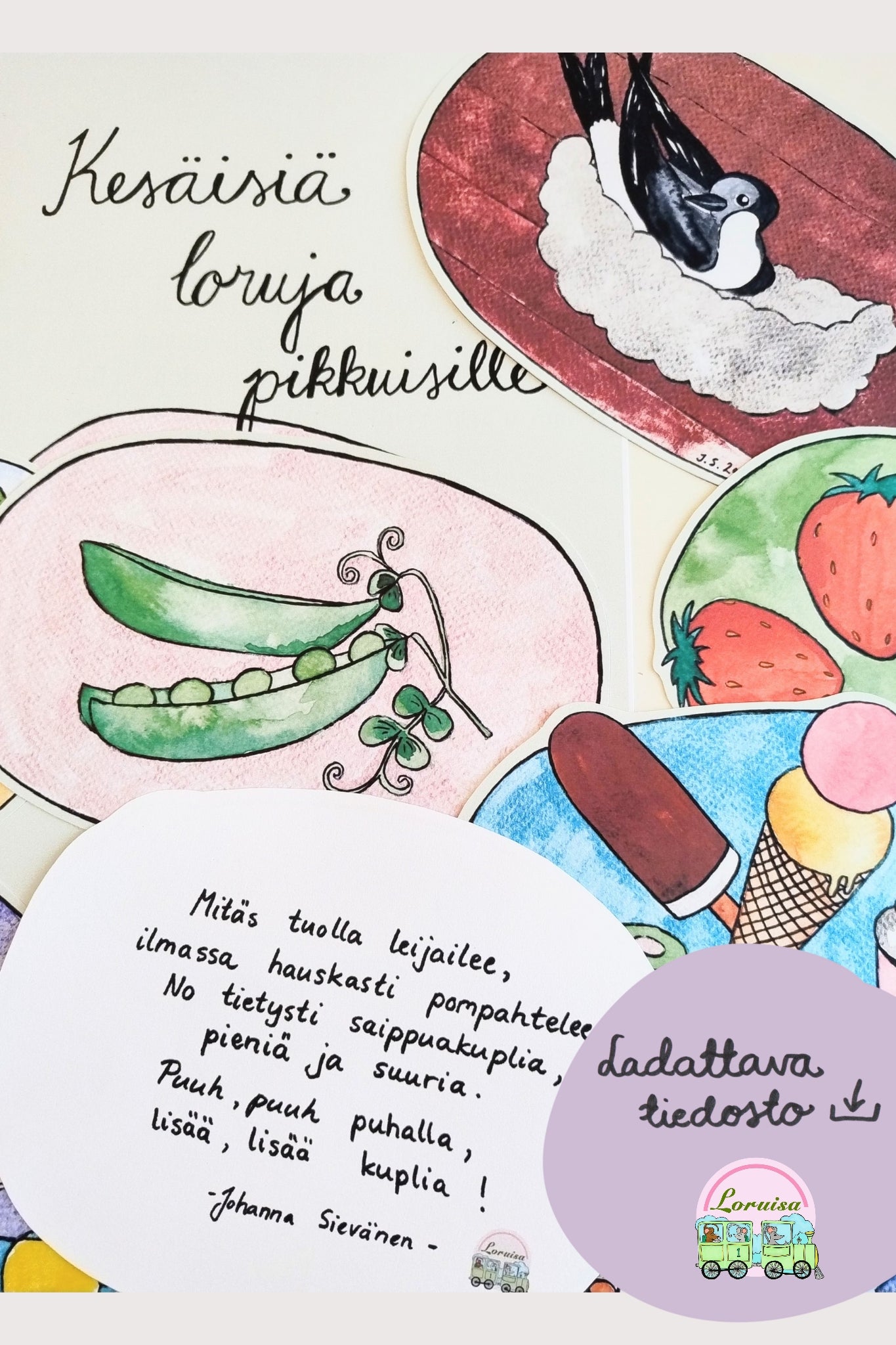 Kesäisiä loruja pikkuisille